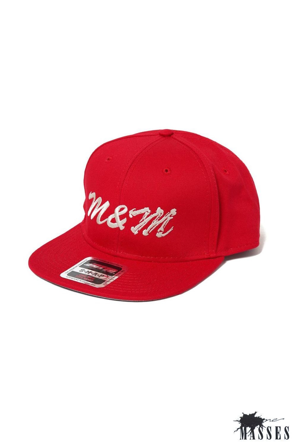 M&M CUSTOM PERFORMANCE - SNAPBACK BB CAP (×MASSES) (BLACK