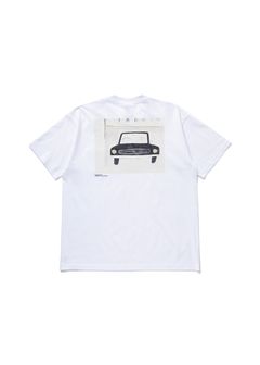 S/S POCKET TEE "LID" (WHITE) / ×YUTA YAMANO コラボ Tシャツ