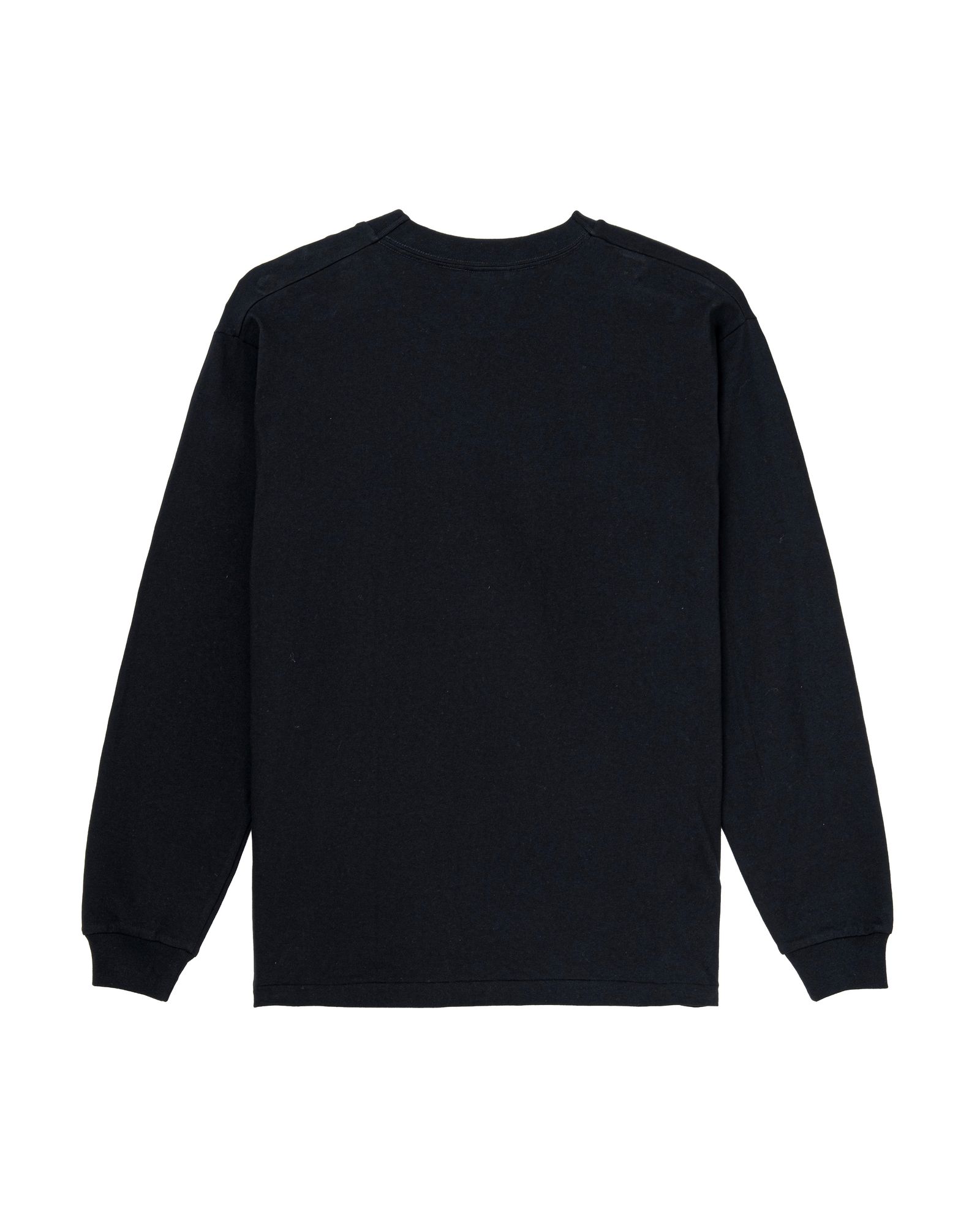 2 Pcs L/S PACK LOGO TEE "LS PACK" (BLACK) / 2ピース パック Tシャツ