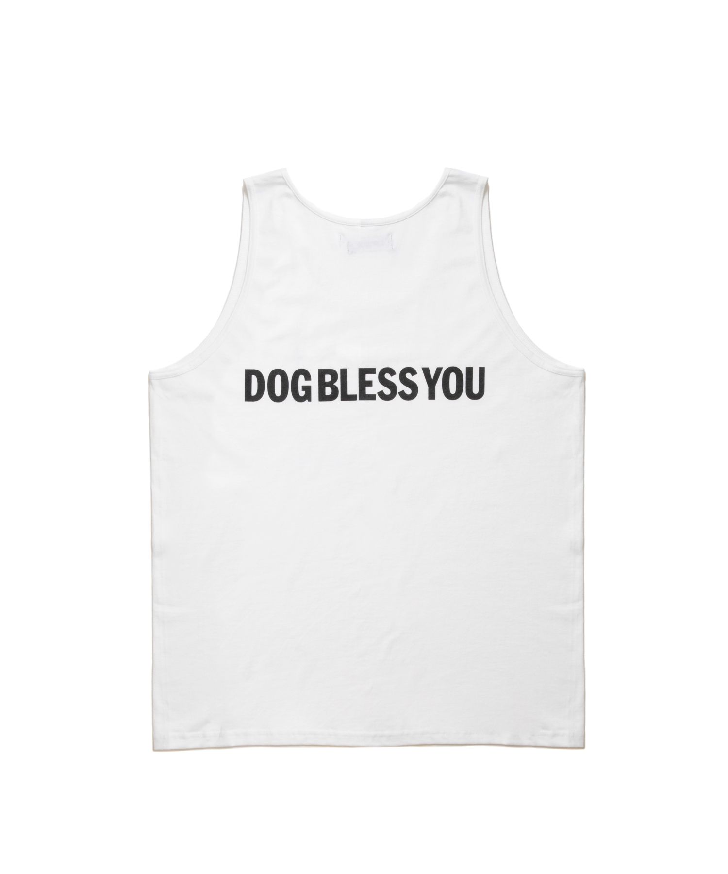 D.B TANKTOP (WHITE) / プリント タンクトップ