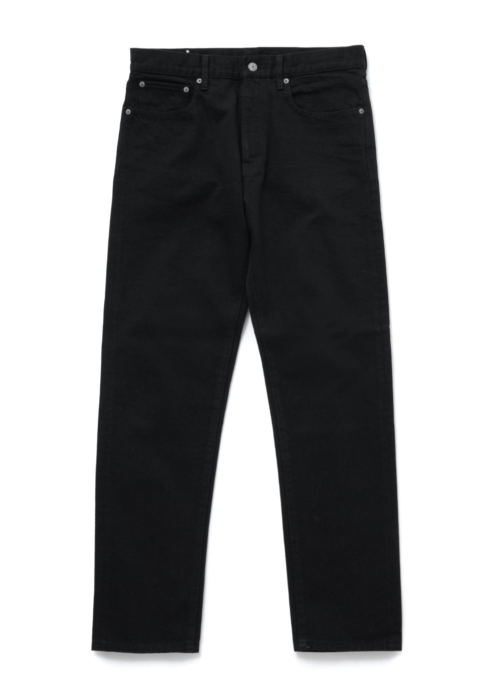 RATS - BLACK DENIM PANTS MODE SLIM (BLACK) / ブラックデニム スリム