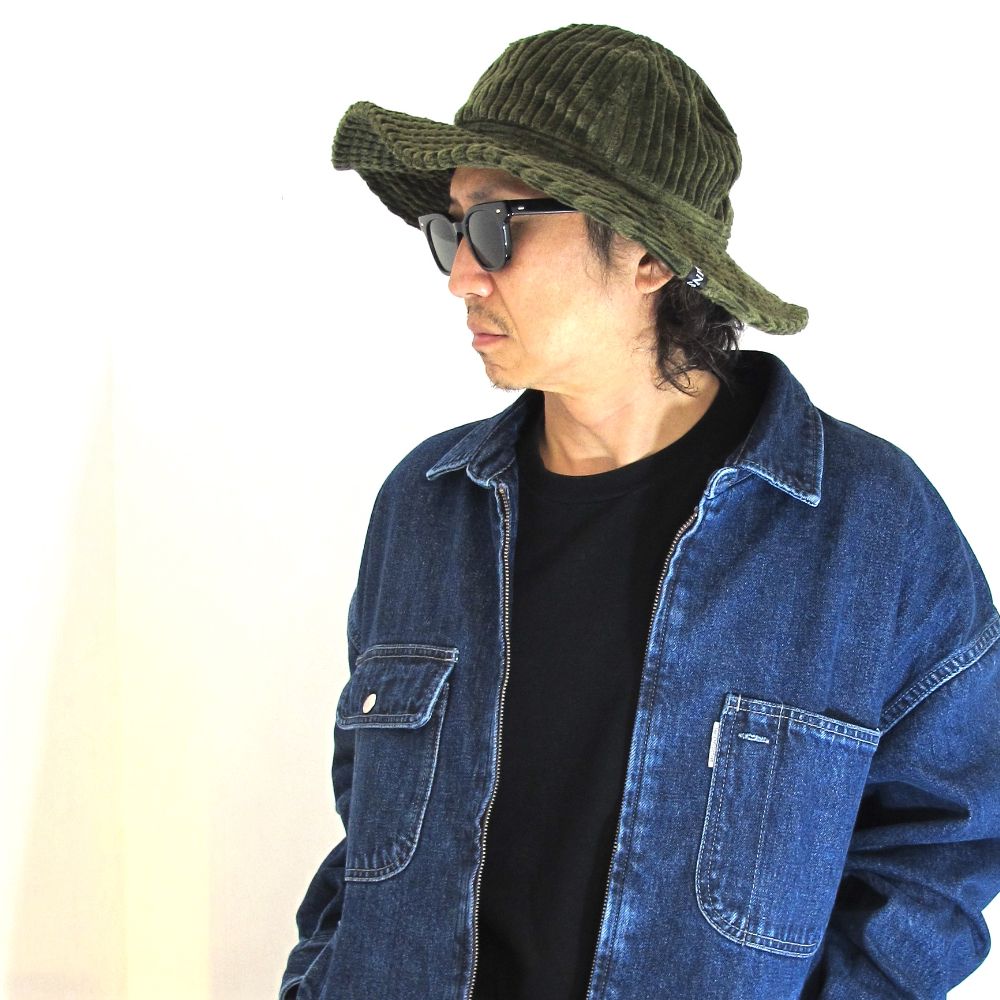 CAPTAINS HELM - 【ラスト1点】FAT CORDUROY BALL HAT (OLIVE
