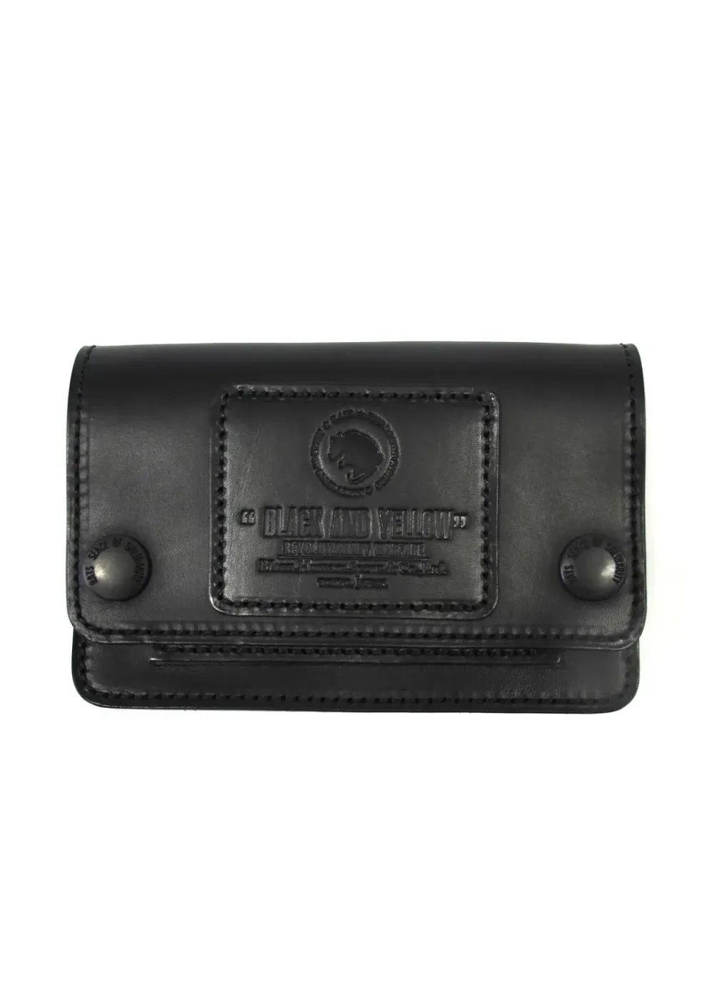 SHORT LEATHER WALLET (BLACK) / ポーター コラボレザーウォレット
