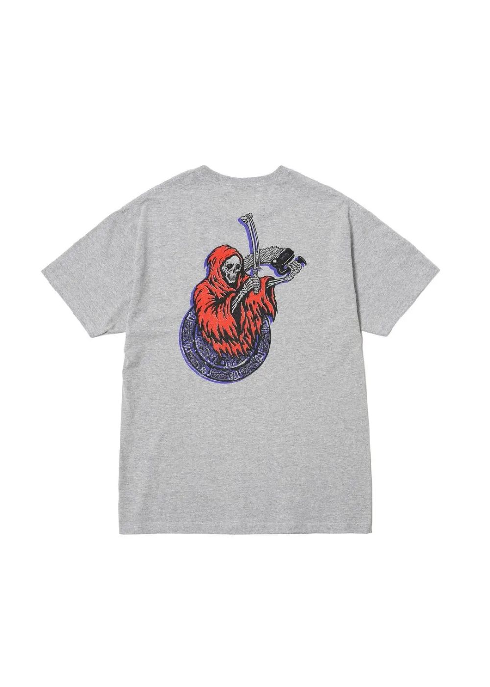 ×MASSES T-SHIRT SAW (GRAY) / マシス コラボレーション プリントT