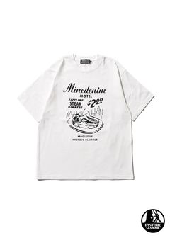 × HYSTERIC GLAMOUR T-SH (WHITE) / ×ヒステリックグラマー コラボTシャツ
