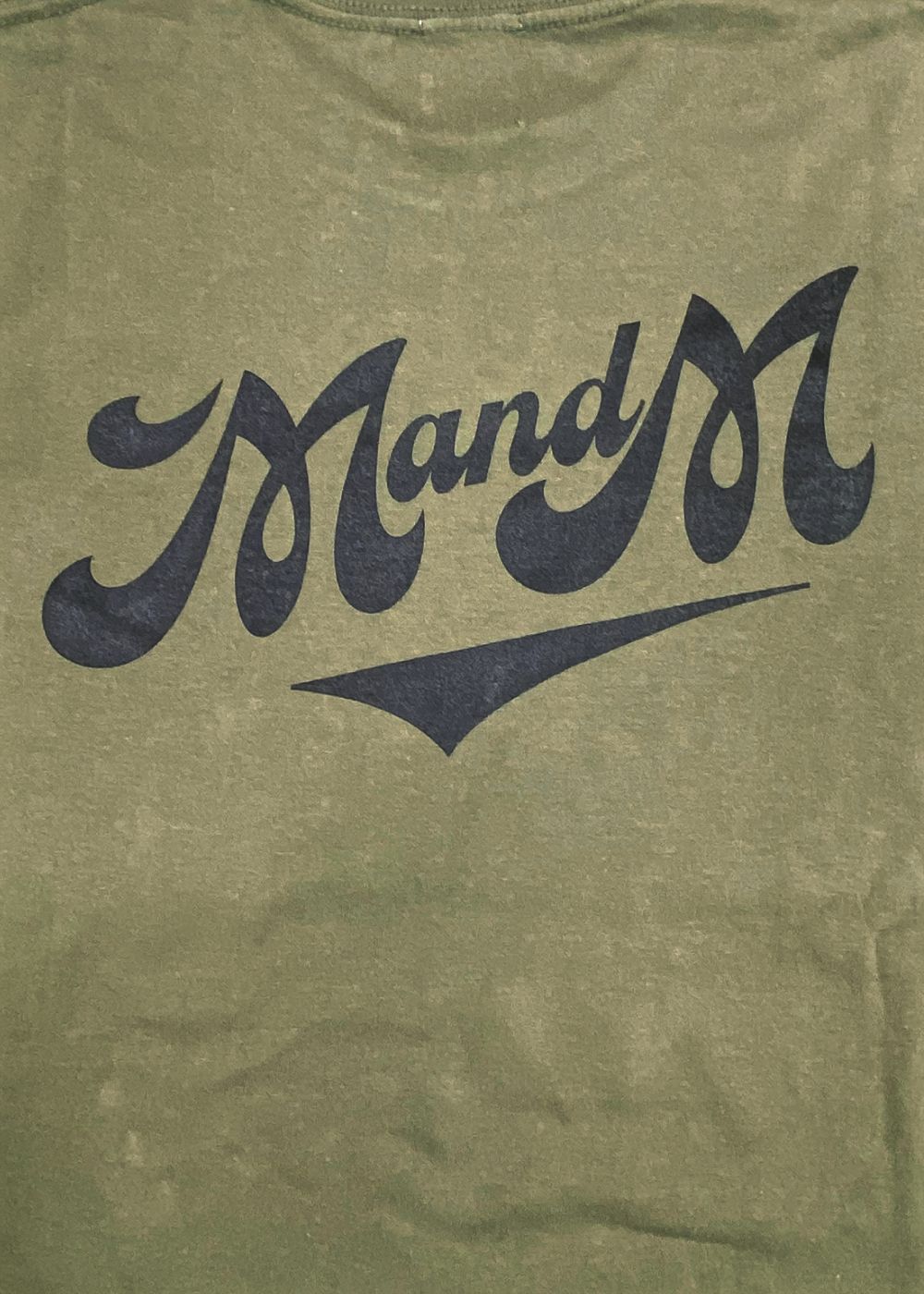 Print L/S Tee (LIGHT OLIVE) / プリント ロンT