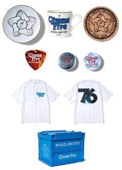 ×GIMME FIVE 76 TEE BOX (WHITE) / GIMME FIVE コラボ 76 Tシャツ ボックスセット