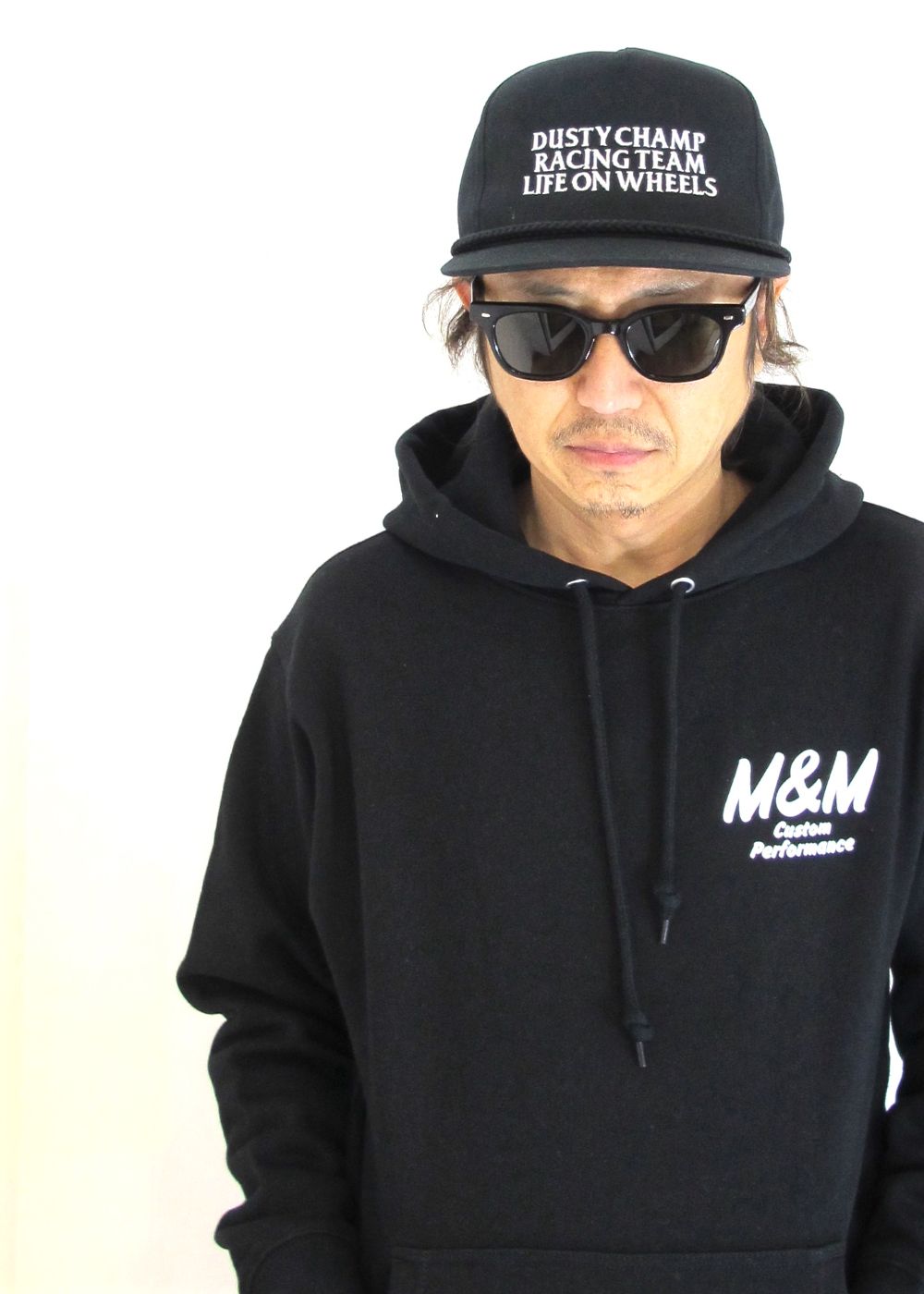 DUSTYCHAMP TRUCKER CAP (BLACK) / ダスティーチャンプ トラッカーキャップ