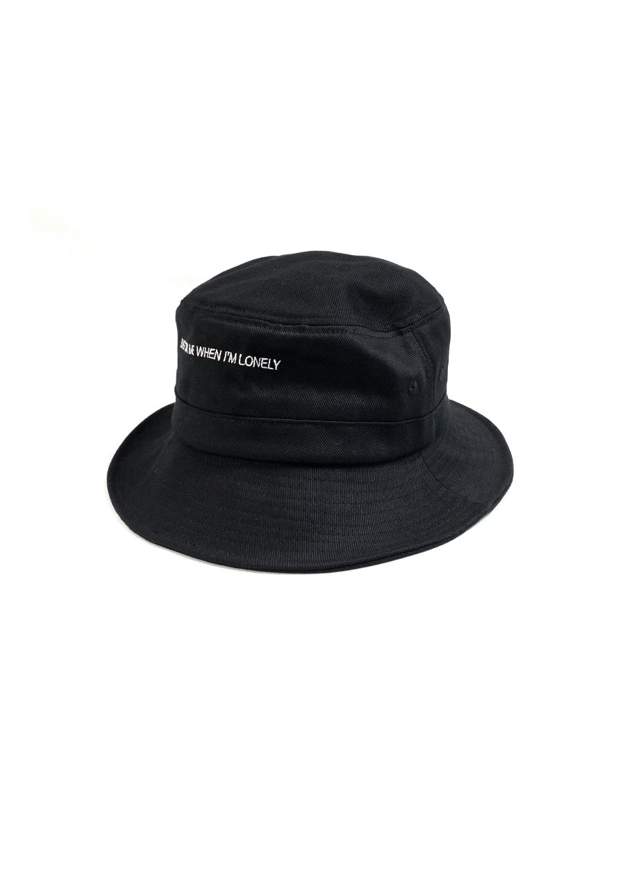 CA4LA Ex. BOONIE HAT "BOBBY" (BLACK) / カシラ コラボレーション バケットハット