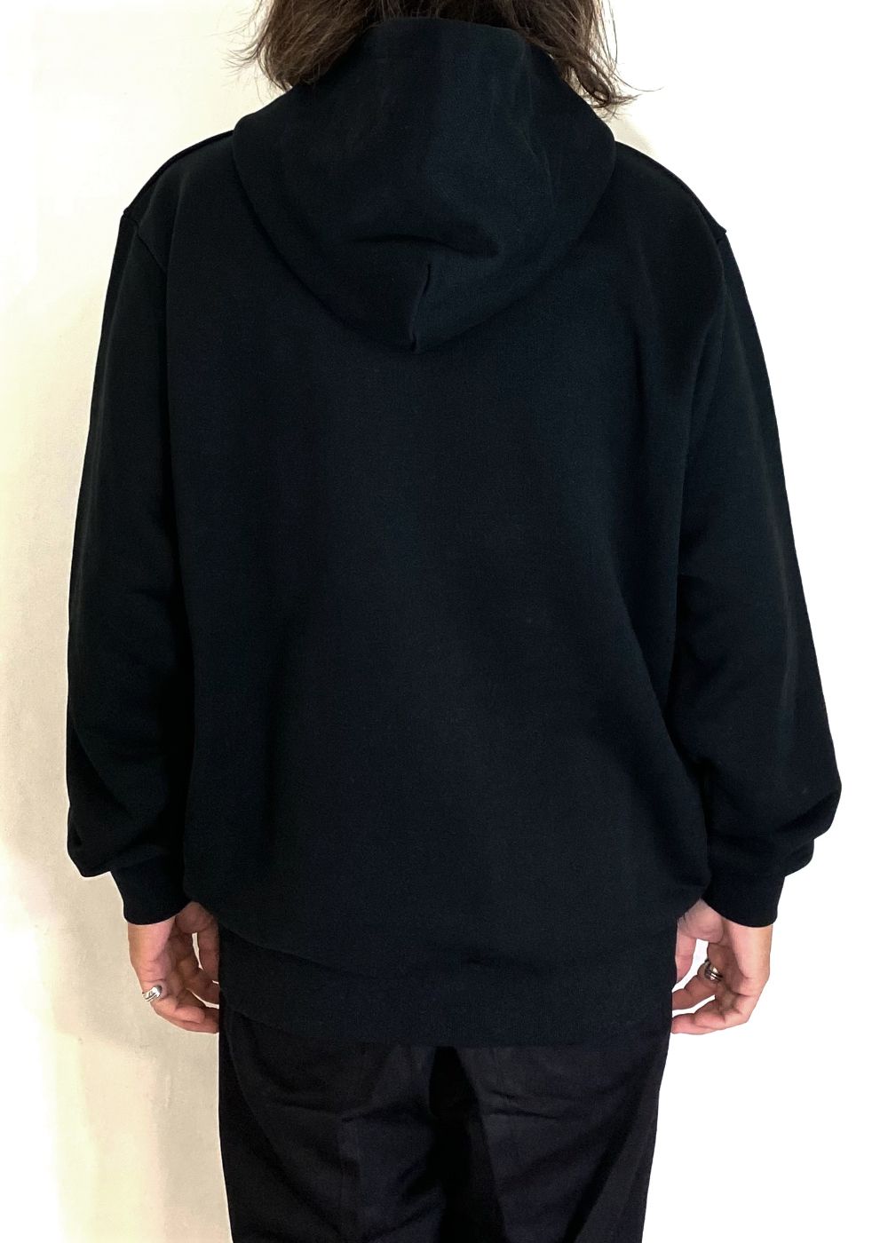 BV gothic logo hoodie (BLACK) / ゴシック ロゴ スウェット パーカー