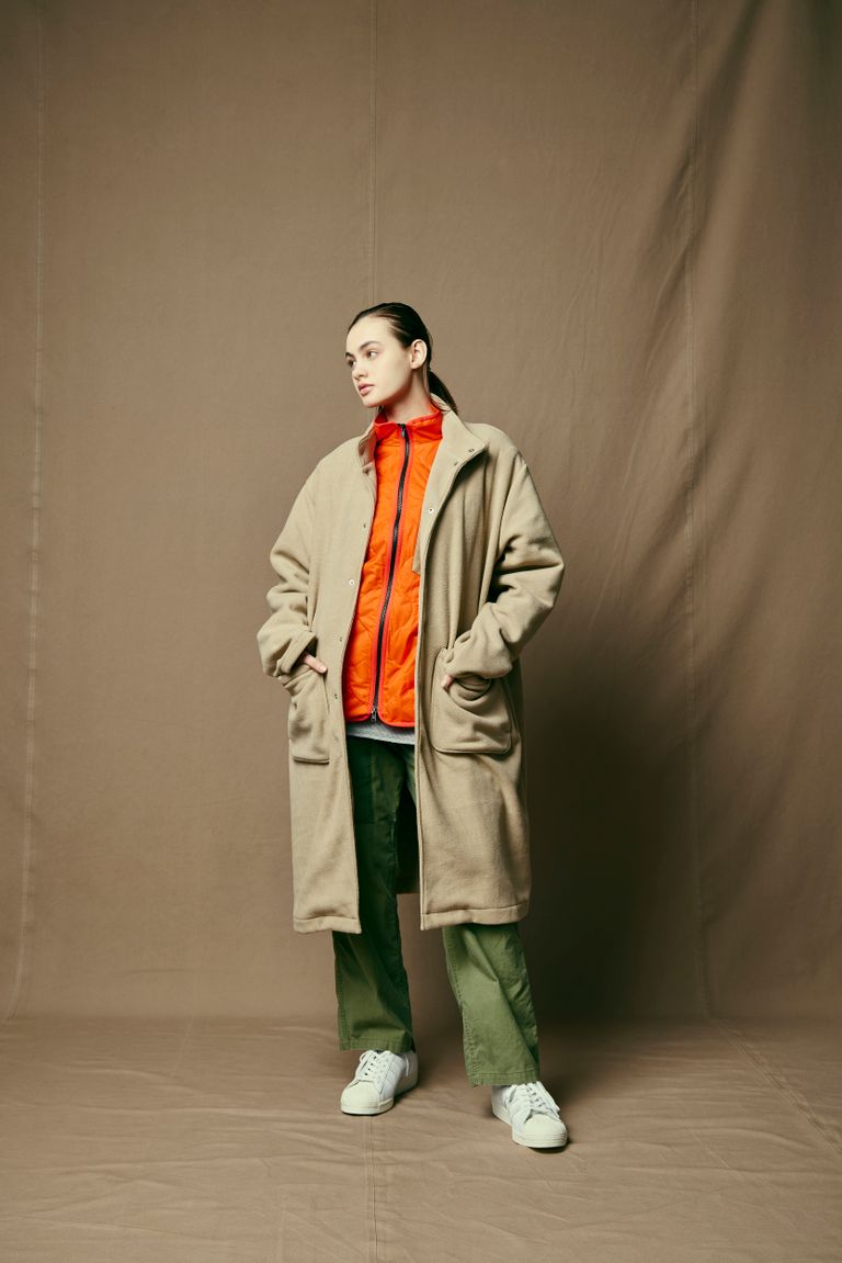 綺麗めコートが身近なものへ早変わり / WHIZLIMITED "FLEEE COAT"