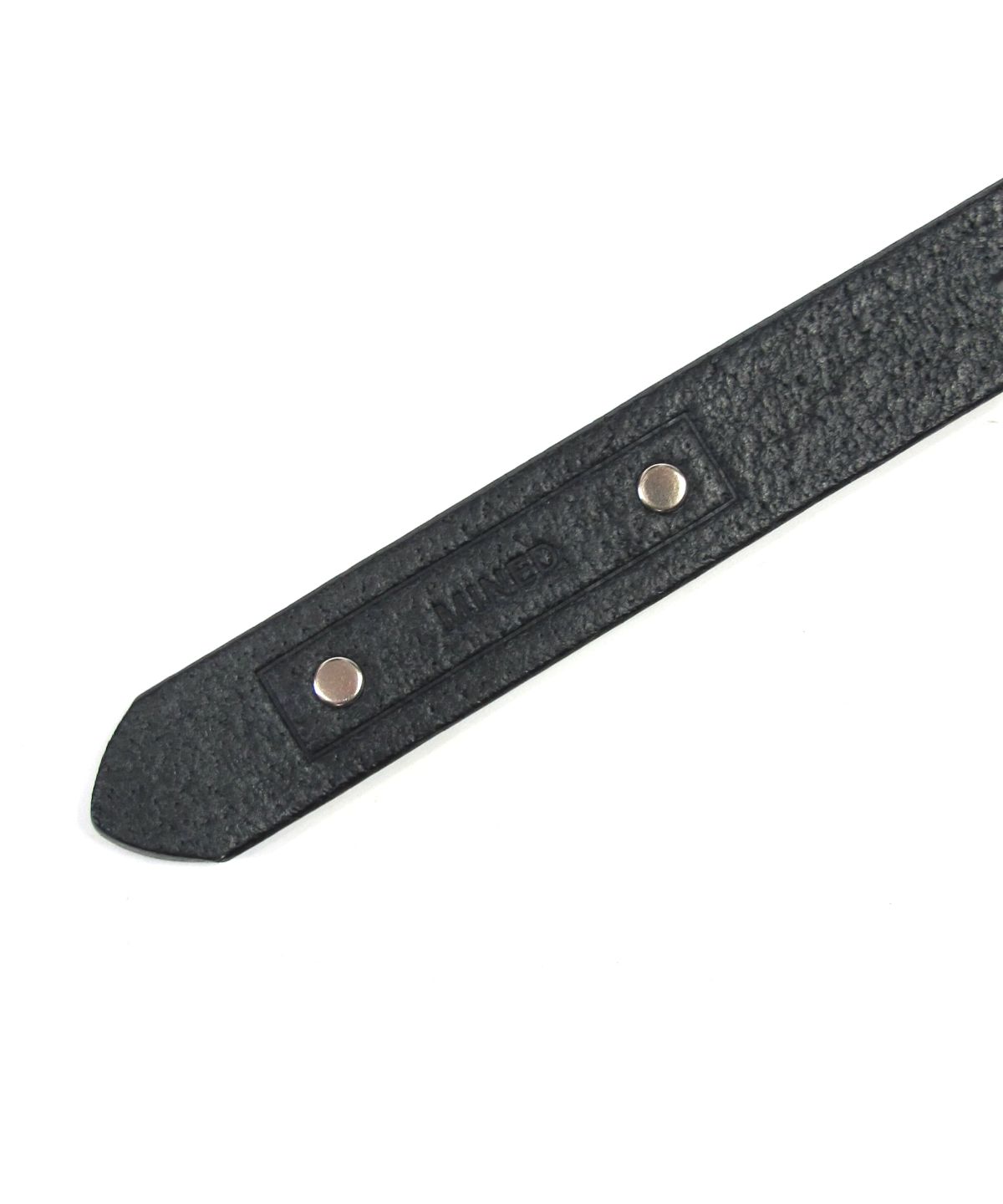 MINEDENIM - Rusty Calf Leather Belt / レザーベルト | LOOPHOLE