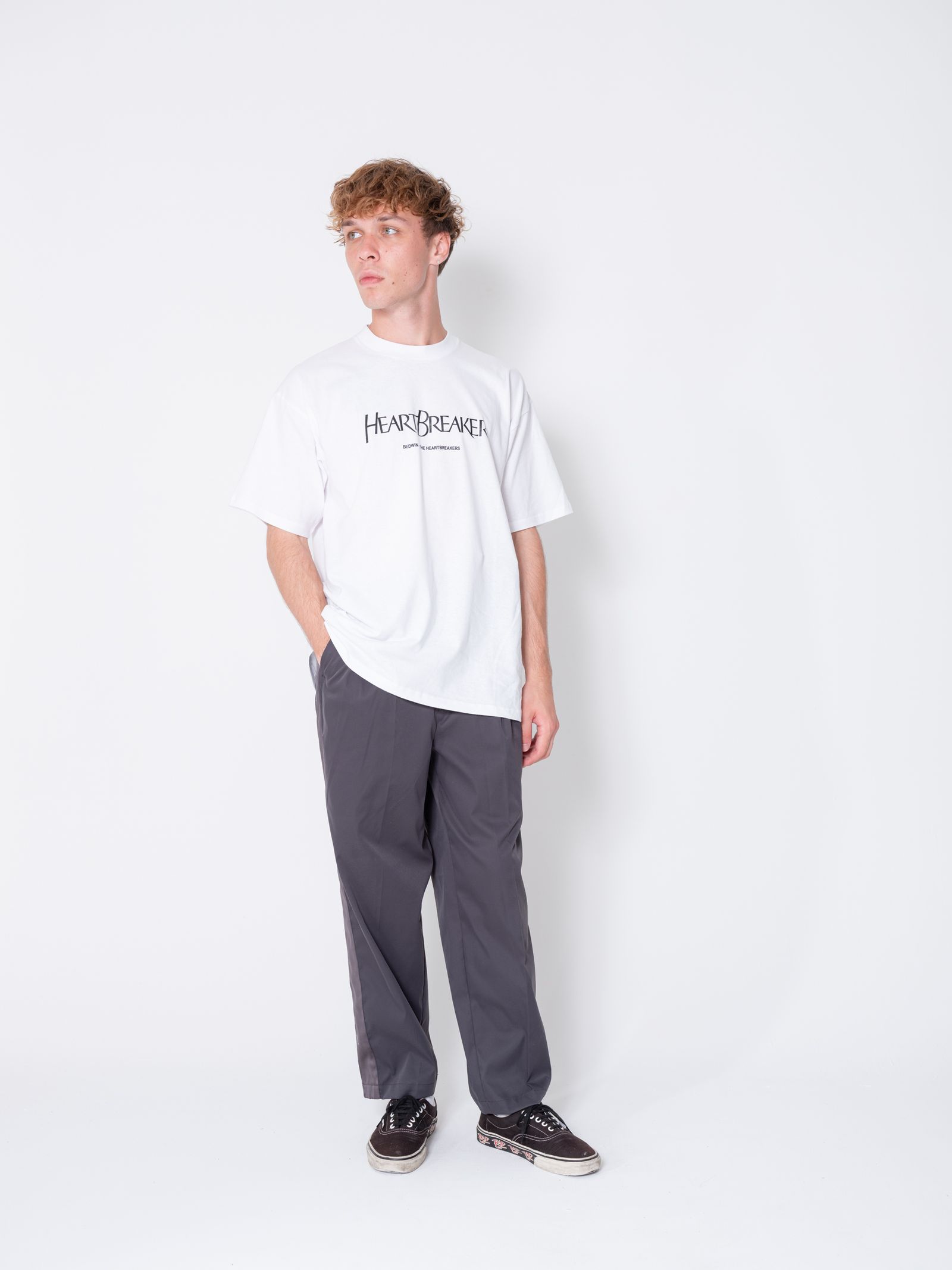 S/S PRINT TEE "HILL" (WHITE) / パラマウントピクチャーズ コラボ Tee