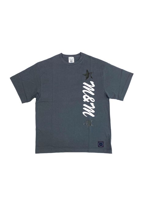 PRINT TEE (S.GRAY) / ロゴ プリント Tシャツ