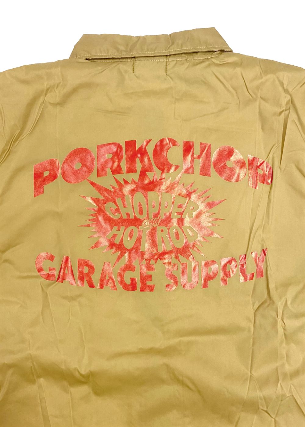 【ラスト1点】BOMB COACH JKT (KHAKI) / プリント コーチジャケット