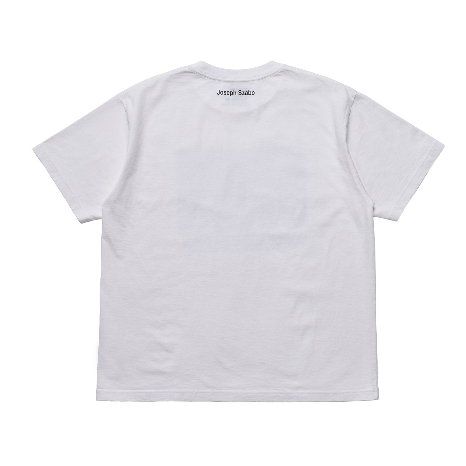 Joseph Szabo × Stie-lo T-SH  (WHITE) / ×スティーロ×ジョセフ・スザボ  コラボ フォト Tシャツ