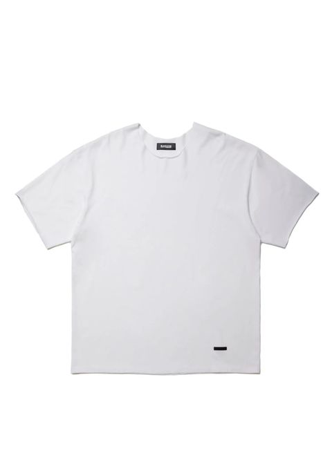 【ラスト1点】R9 CUTOFF TEE (WHITE) /  オリジナル カットオフ Tシャツ