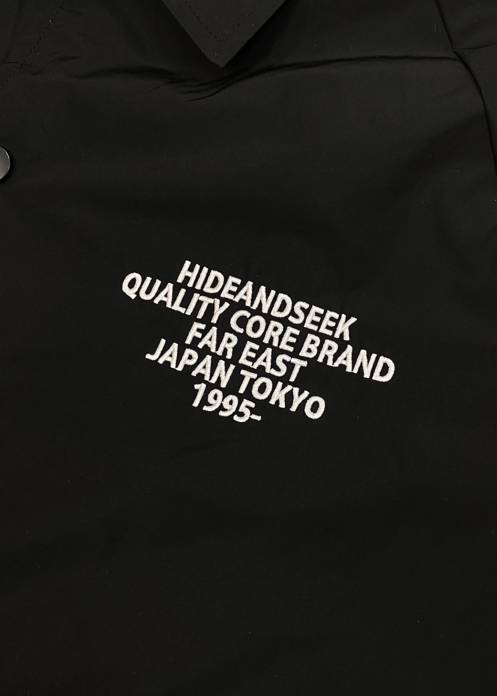 Coaches Jacket (BLACK) / ナイロン コーチ ジャケット / セットアップ可能
