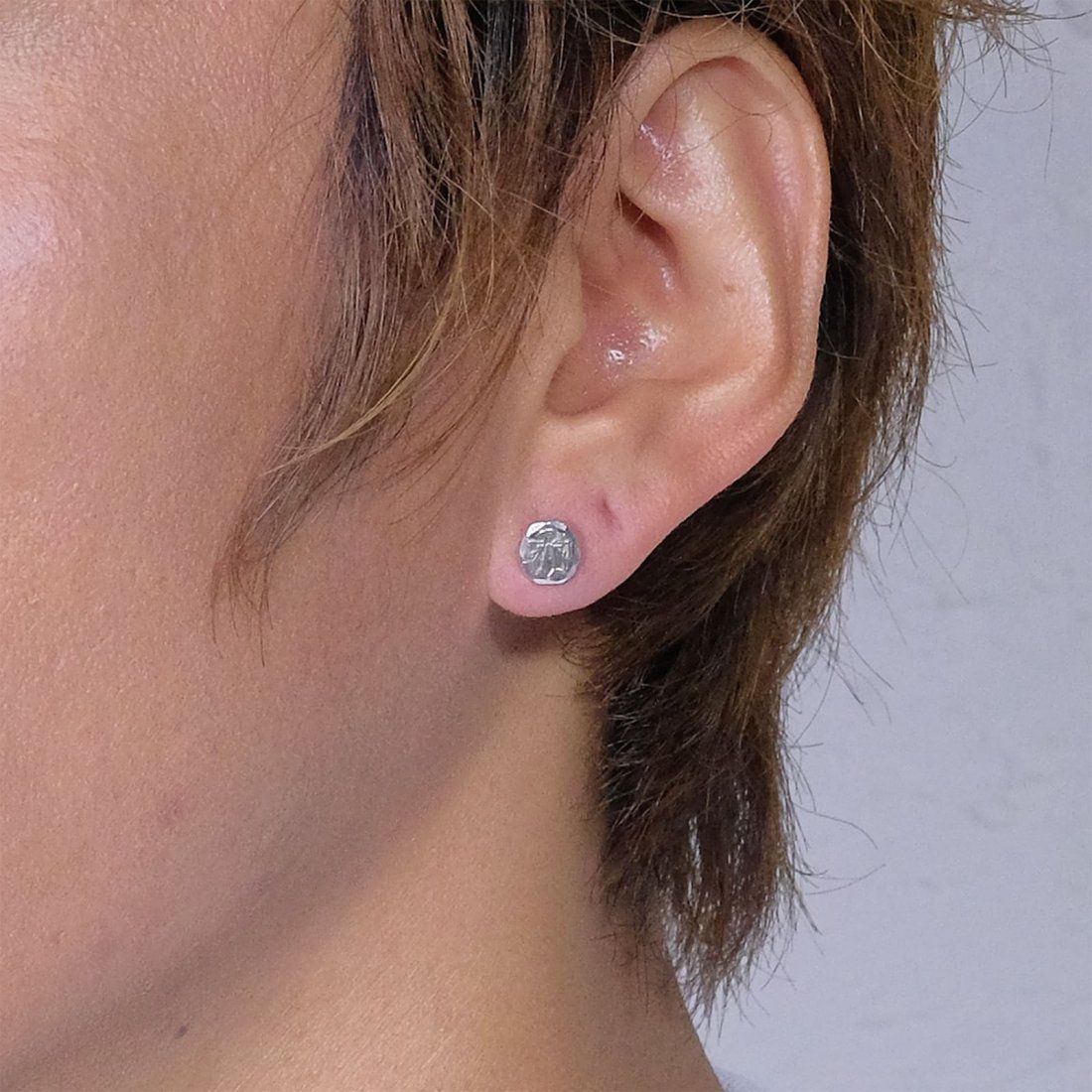 Fine Silver Pierced Earing (Thunderbird) (SILVER) / シルバーピアス (サンダーバード)