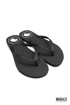 BEACH SANDAL Collaboration with WARAZI (BLACK) / ワラジ コラボビーチサンダル