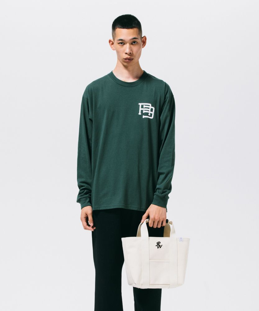 CANVAS TOTE BAG SMALL (WHITE) / 定番キャンバストートバッグ (スモール)