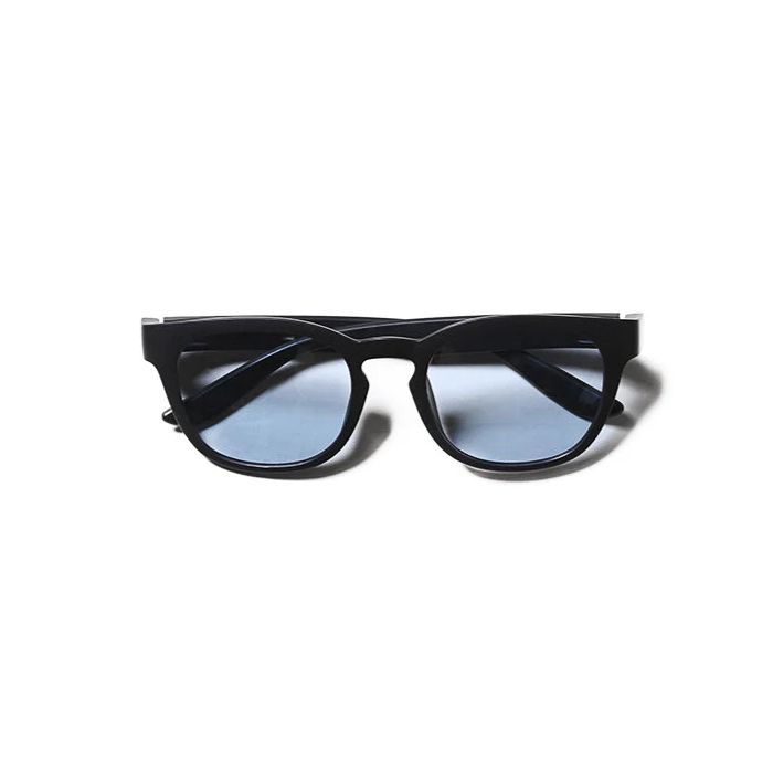【ラスト1点】WELLINGTON TYPE UP CYCLE SHADES (BLUE) / リサイクルプラスチック ウェリントンタイプ サングラス