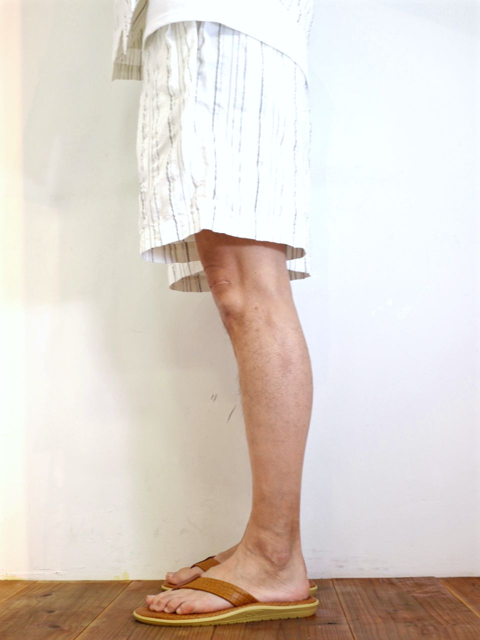 COOTIE PRODUCTIONS - Stripe Sucker Cloth 2 Tuck Easy Shorts