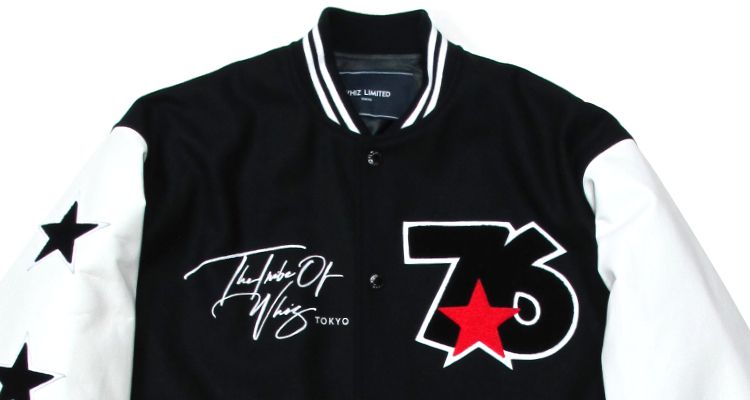 WHIZ LIMITED - 76 STA JACKET (BLACK) / 新年恒例76枚限定 リミテッド