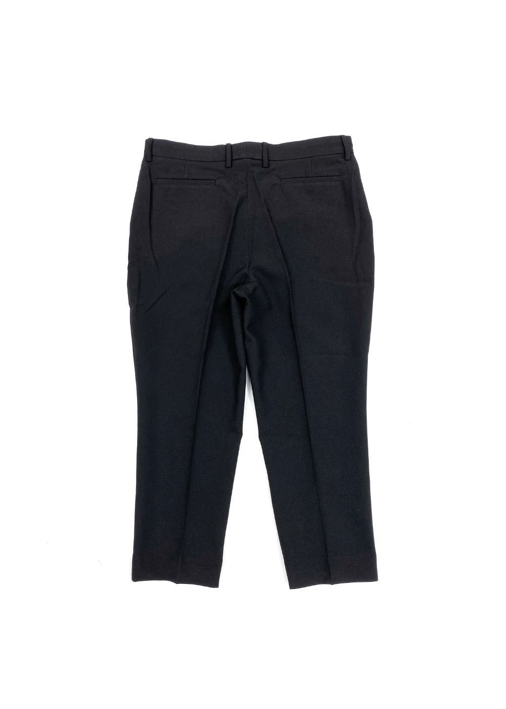 VINTAGE TYPE CROPPED SLACKS (BLACK) / オリジナル クロップド スラックス