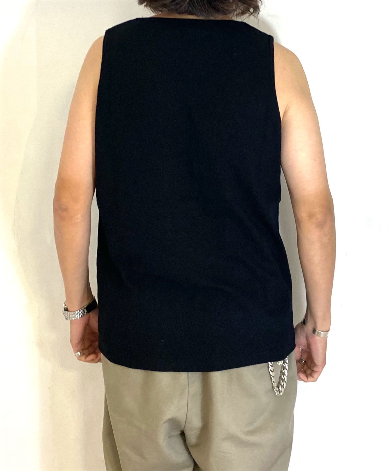R9 TANK TOP (BLACK) / オリジナル タンクトップ