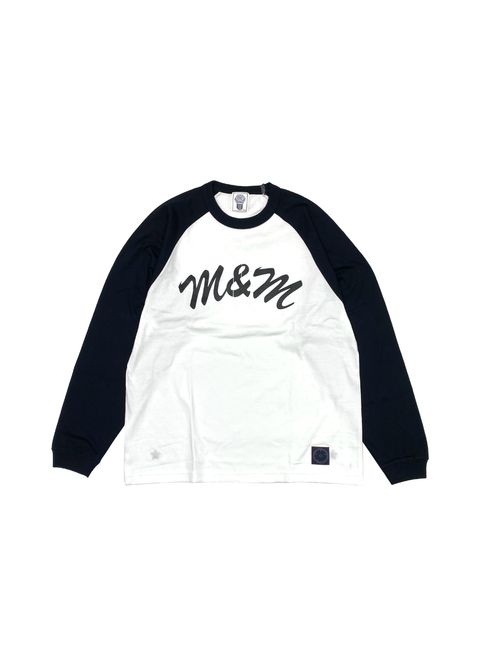 Logo Raglan L/S Tee (BLACK) / ラグラン ロングスリーブ Tシャツ