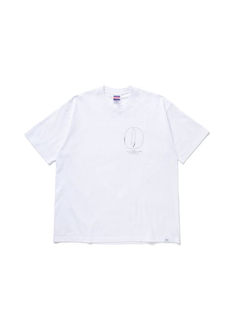 S/S PRINTED TEE "GUMMO" (WHITE) / ×YUTA YAMANO コラボ Tシャツ
