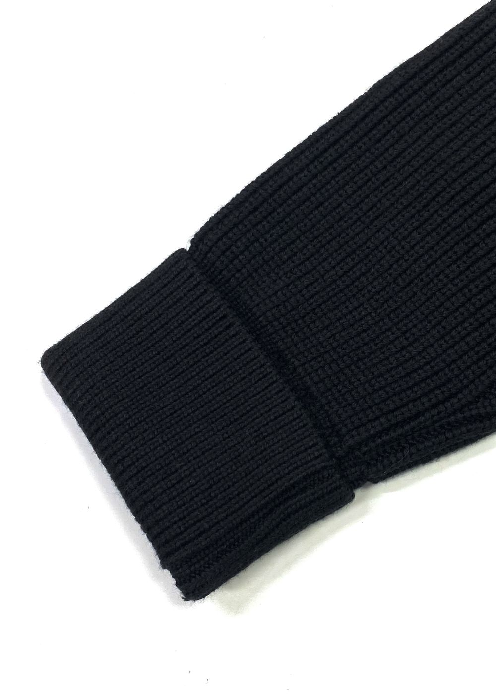 Heavyweight Trucker Knit Blouson (BLK) /  ドライバーズ ニットブルゾン