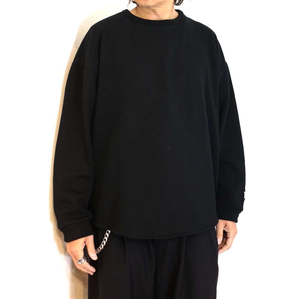 BOMBERHEAT®︎ MULTI WAY DROP CS (BLACK) / ボンバーヒート ビッグシルエット カットソー