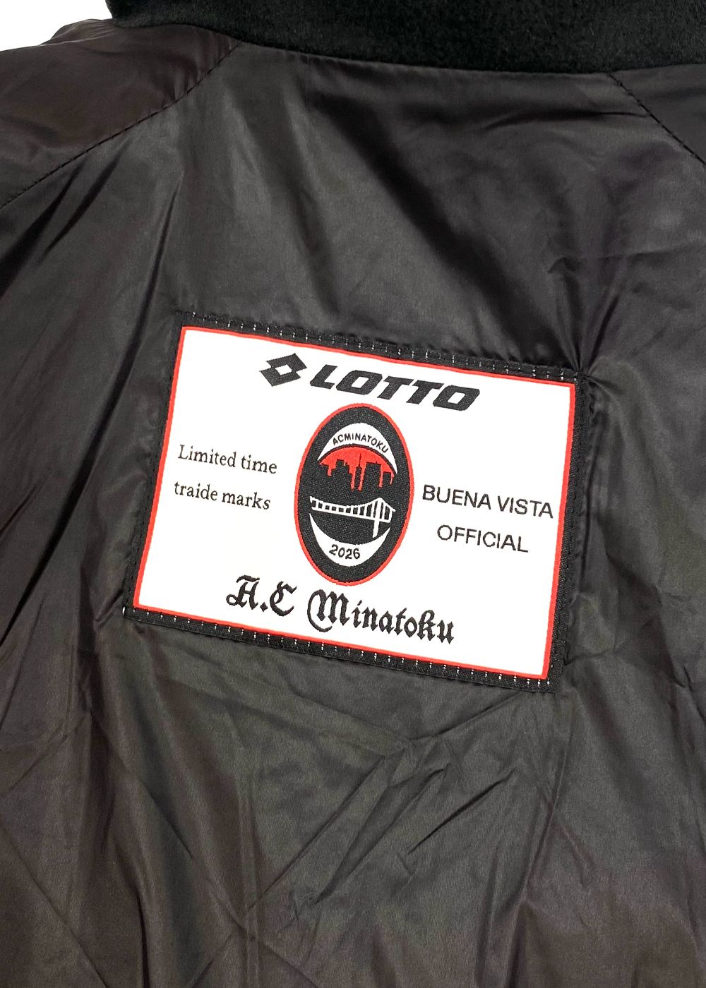 【LOTTO × BUENA VISTA】Boa fleece jacket (GRAY) / ロット コラボ セットアップ フリース ジャケット