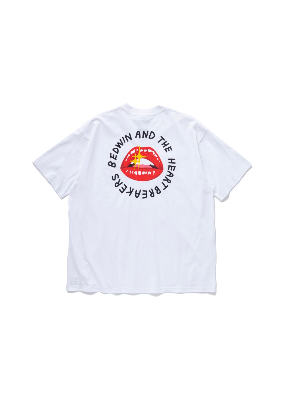 J.ANDRE Ex.S/S PRINTED TEE "FRED" (WHITE) / ×ジャン アンドレ コラボ Tシャツ