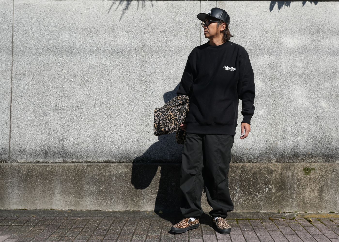 HIDE AND SEEK - JACKET STYLE vol.1 / BOA HALF ZIP JACKET