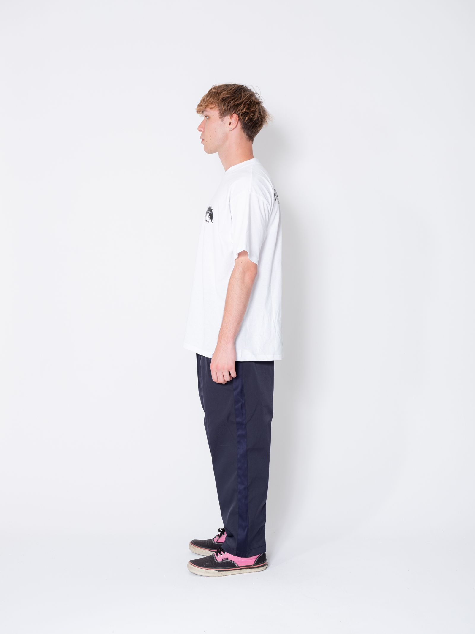 S/S PRINT TEE "MARTIN" (WHITE) / パラマウントピクチャーズ コラボ Tee
