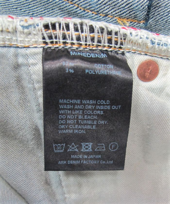 Standard Slim STR 5pocket (USD) / スタンダードスリムユーズドデニムパンツ