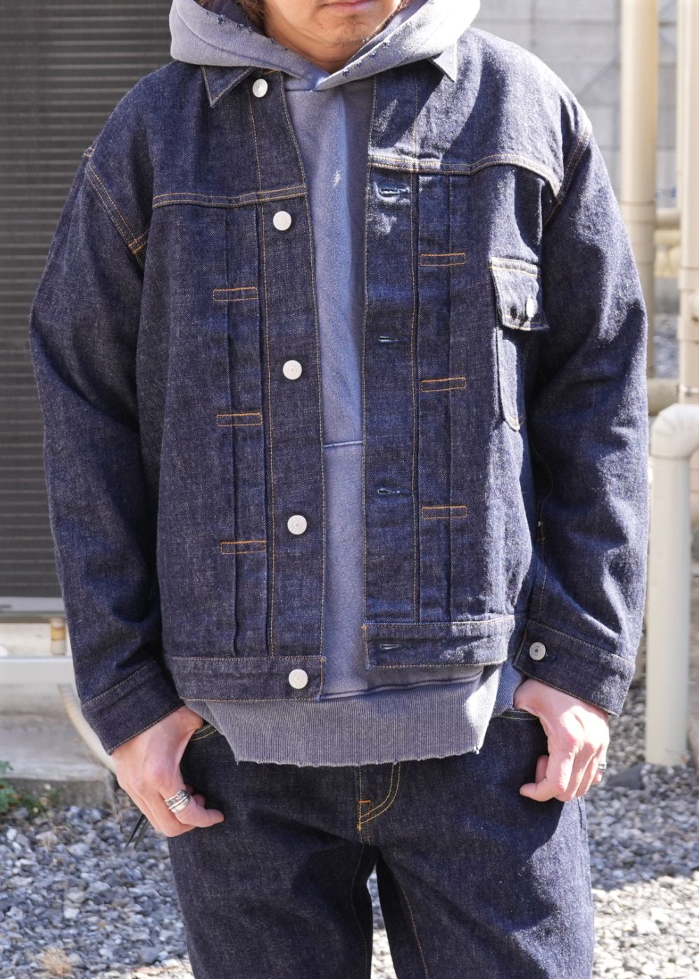1st TYPE DENIM JACKET (INDIGO BLUE) / 1st タイプ デニム ジャケット