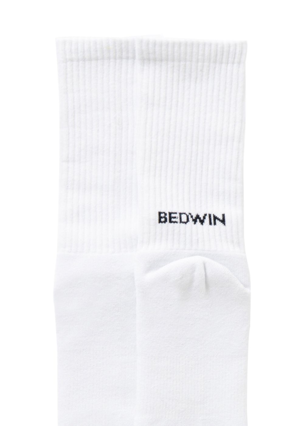 PACK LOGO SOCKS "LARRY" (WHITE) / 2パック ロゴ ソックス