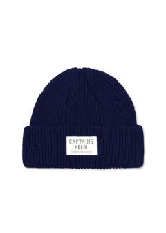 【ラスト1点】24/7 HELM WATCH CAP (NAVY) / オリジナル ワッチキャップ