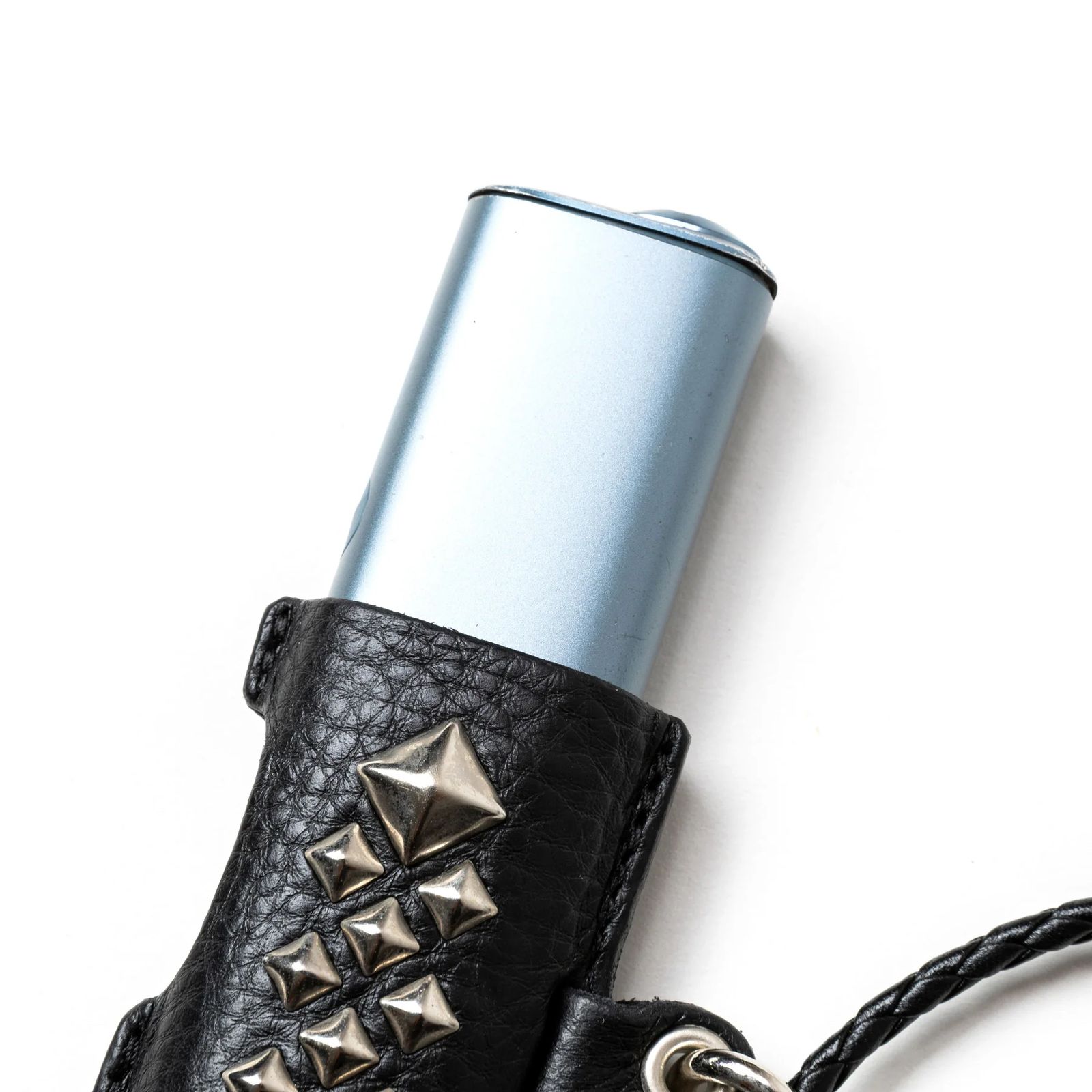 CALEE - STUDS LEATHER IQOS CASE (BLACK/BLACK) / スタッズ
