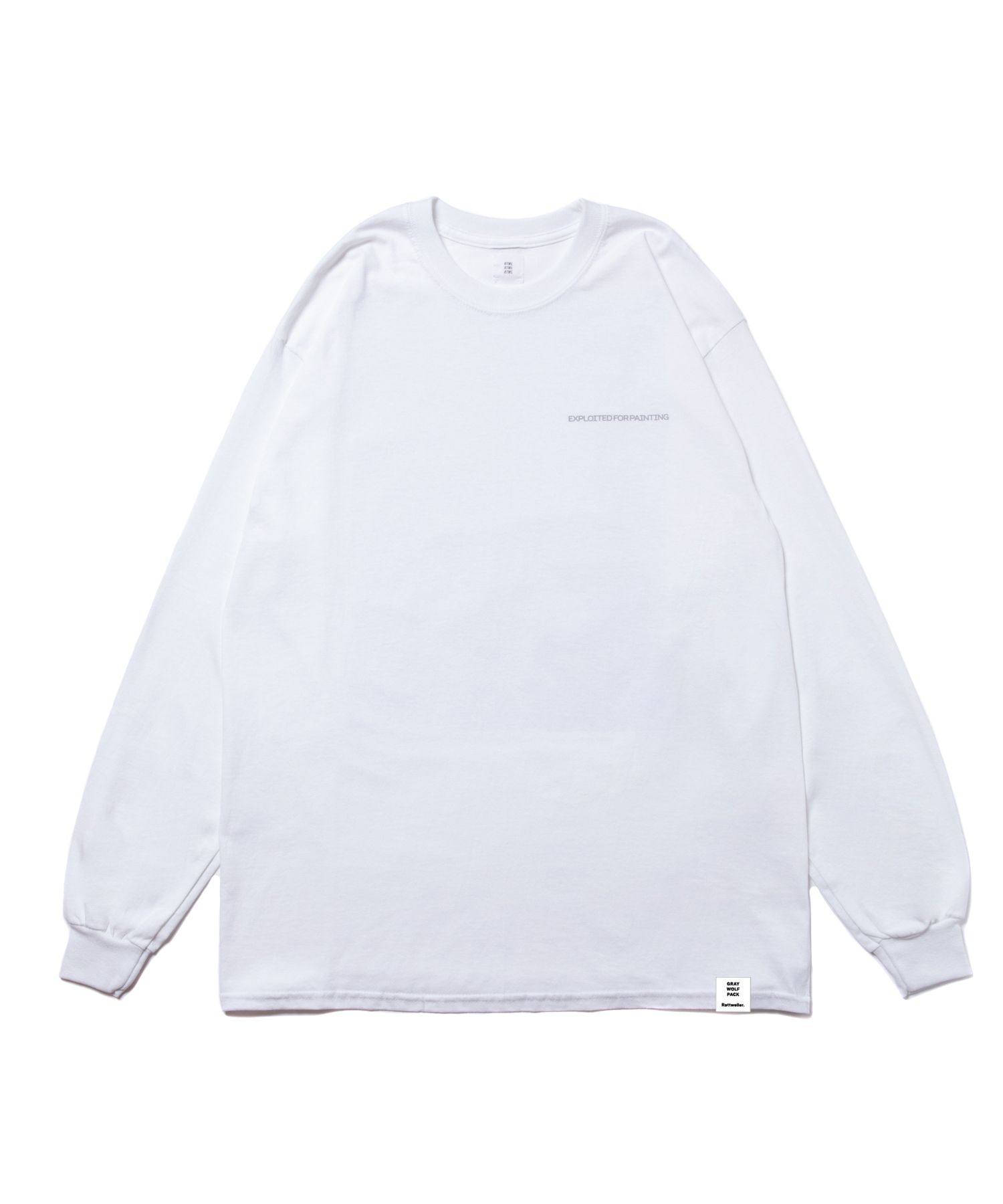 × Tadanobu Asano SKATER LS TEE (WHITE) / 浅野忠信 コラボロンT (スケーター)