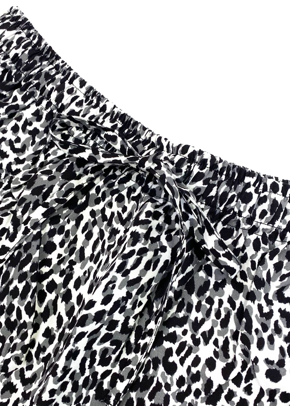 Leopard Short (WHITE) / オリジナル レオパード イージーショーツ