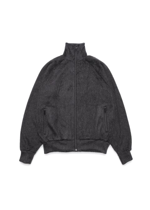 A.Wool Shaggy Track Jacket (CGR) /  ウール シャギー トラック ジャケット