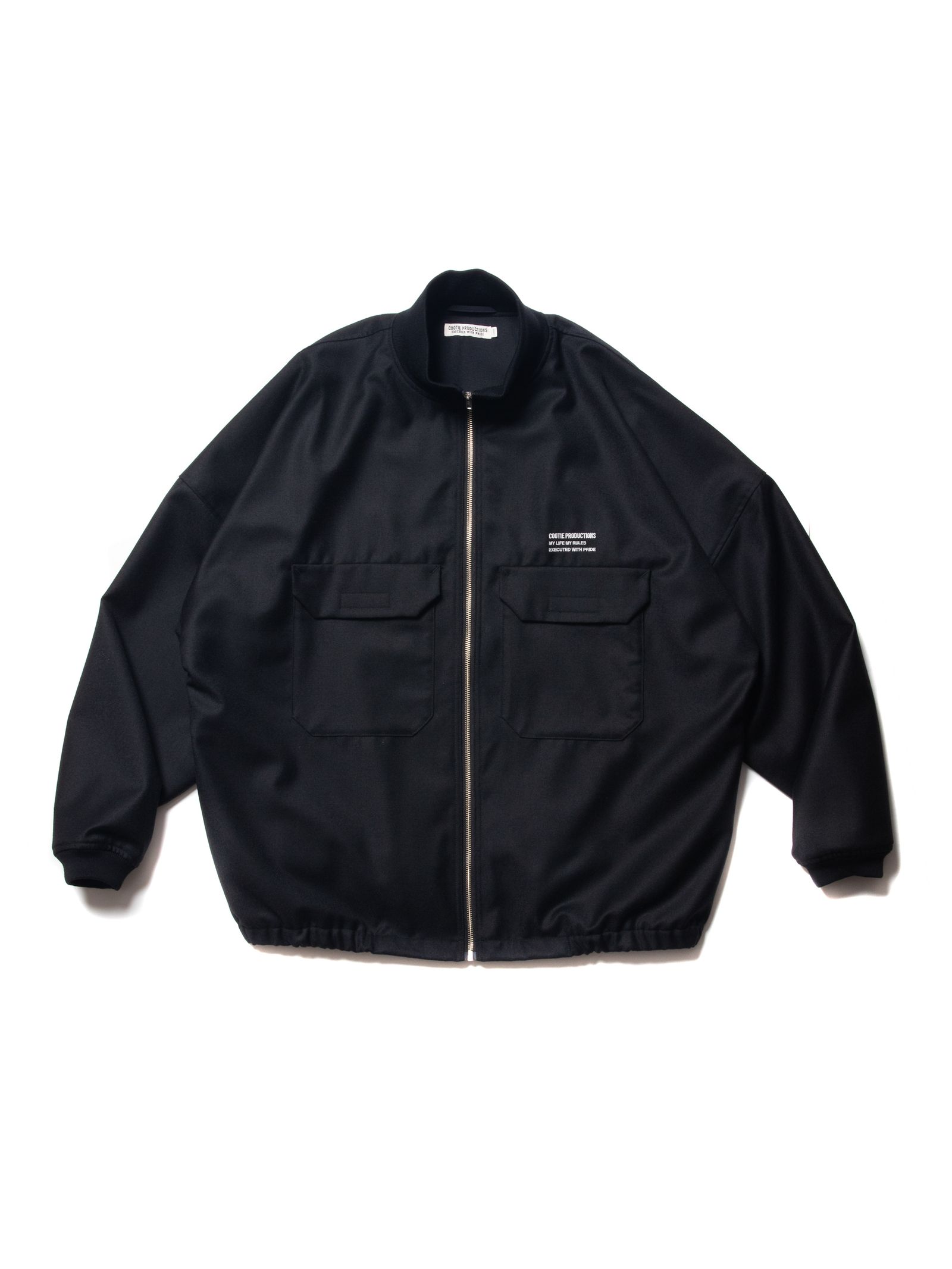 COOTIE PRODUCTIONS - WOOL SAXONY TRACK JACKET 