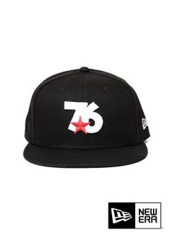×NEWERA 76 CAP (BLACK) / ニューエラ コラボ76キャップ