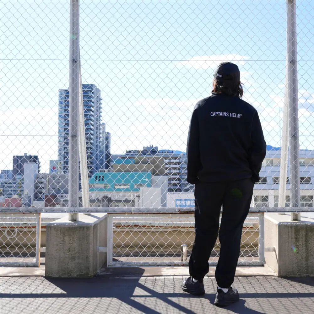 【ラスト1点】TM HALF-ZIP TEC JKT (BLACK) / テック ハーフジップ ジャージ