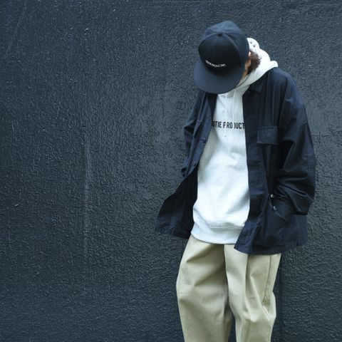 90's直球ストリートコーデ。